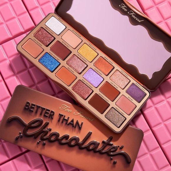 Better Than Chocolate 🍫 Too Faced Cocoa Infused Eye Shadow Palette • 18 Shades - Picture 4 of 11